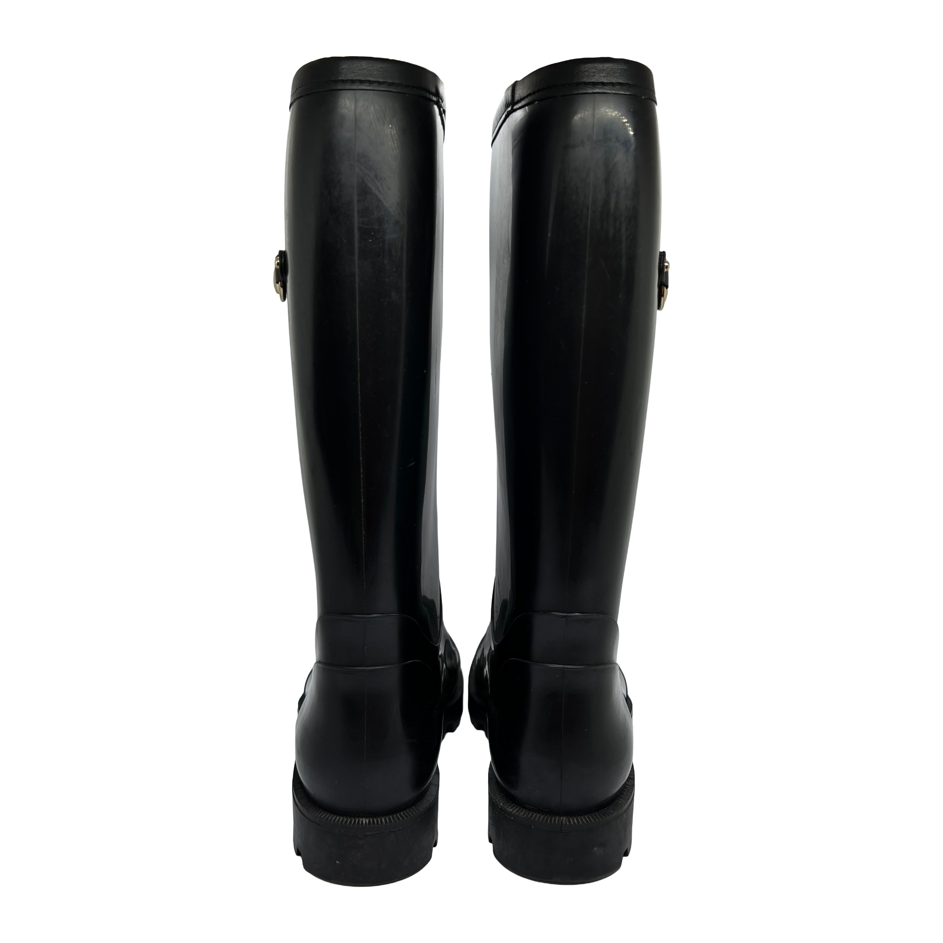 Gucci Horsebit Rubber Boots