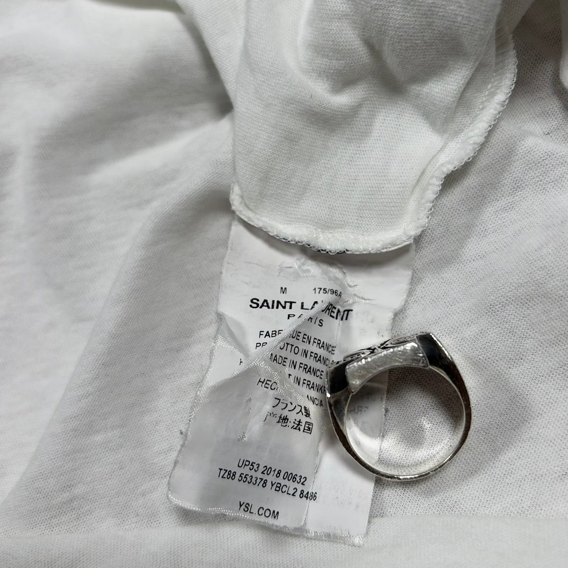 Saint Laurent 2018 Script Logo T-Shirt