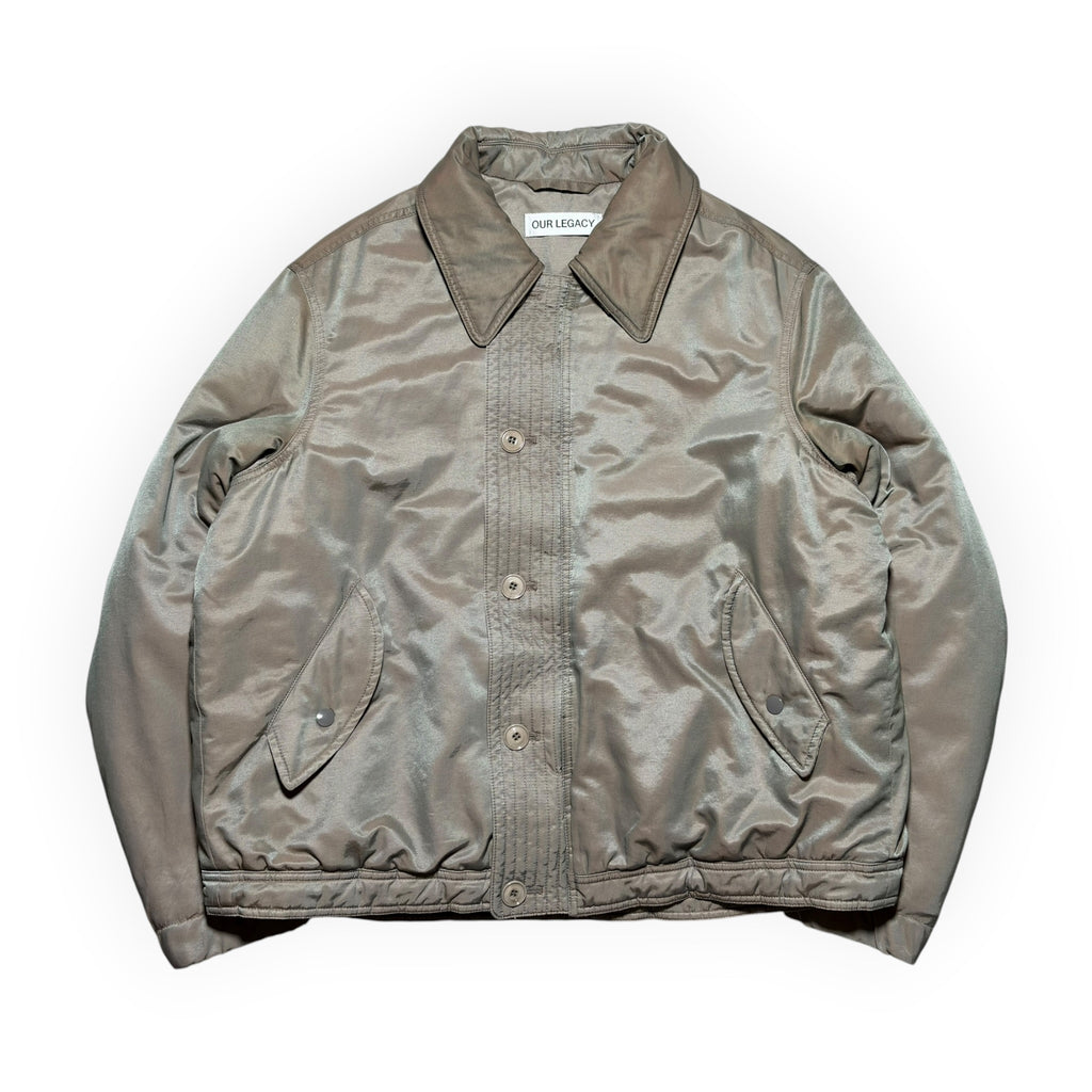 Our Legacy Auto Jacket Technical Iridescent Flight Jacket