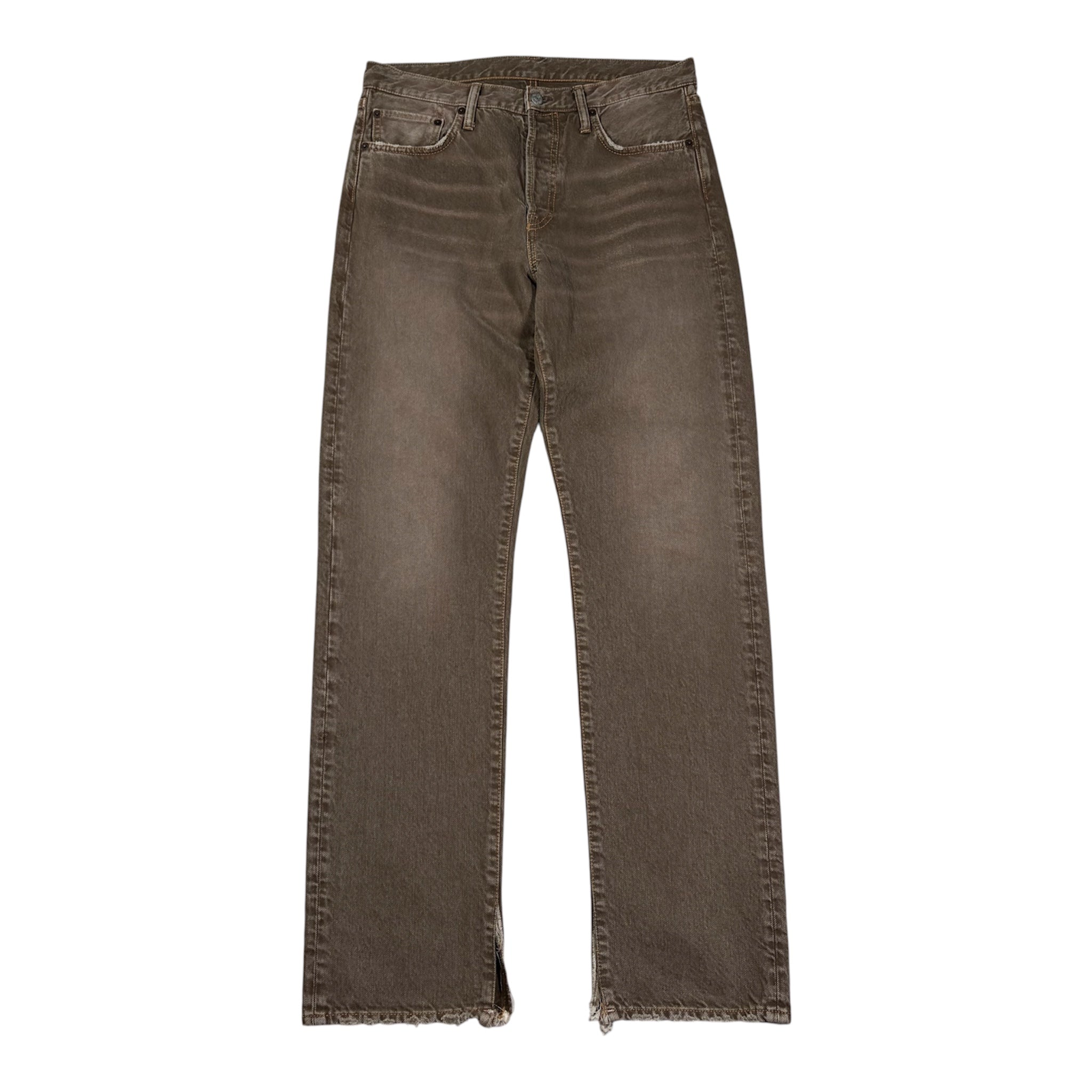 Acne Studios Mud Wash Straight Fit Jeans (Sample)