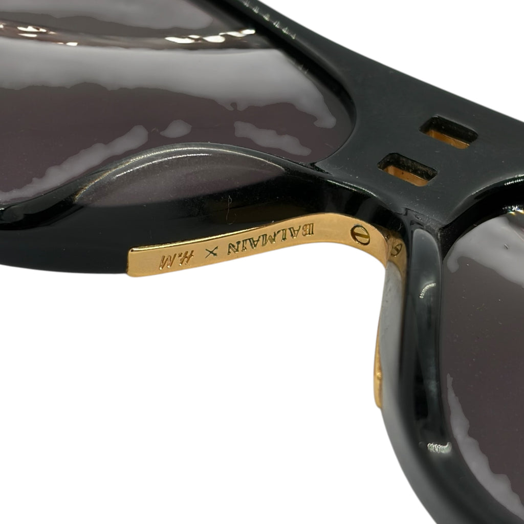 Balmain x H&M Gold-Trim Aviator Sunglasses