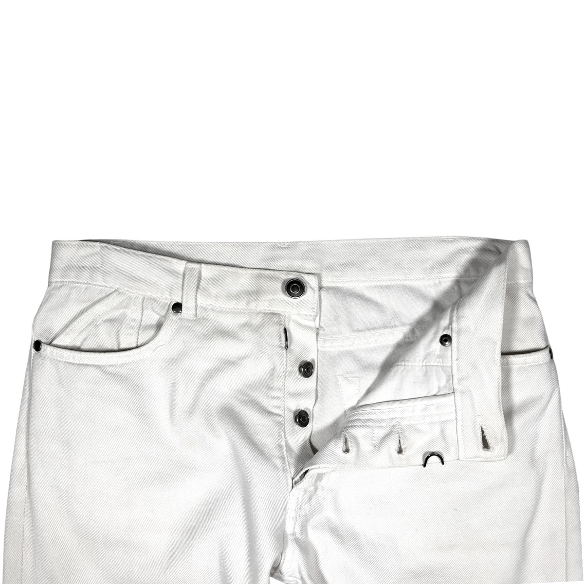 Maison Margiela 2014 Dip-Dye Ombré Slim Denim Jeans