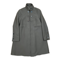Acne Jeans Funnel-Neck Wool Coat