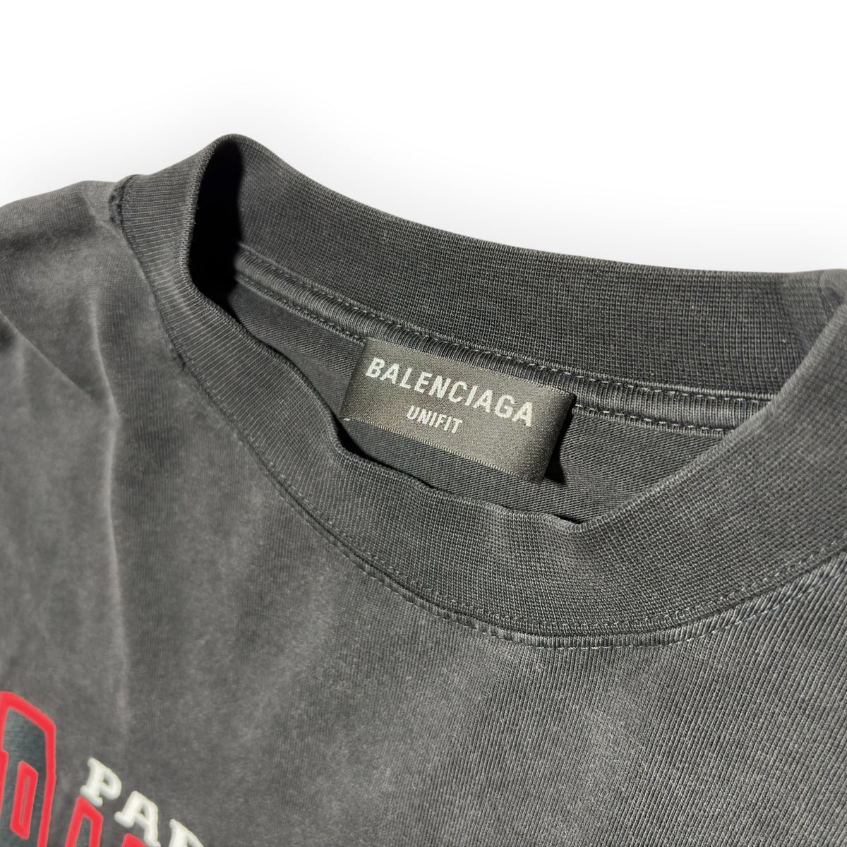Balenciaga Hybrid Graphic Flannel Long-Sleeve Shirt