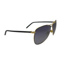 Gucci Script Logo Metal Aviator Sunglasses