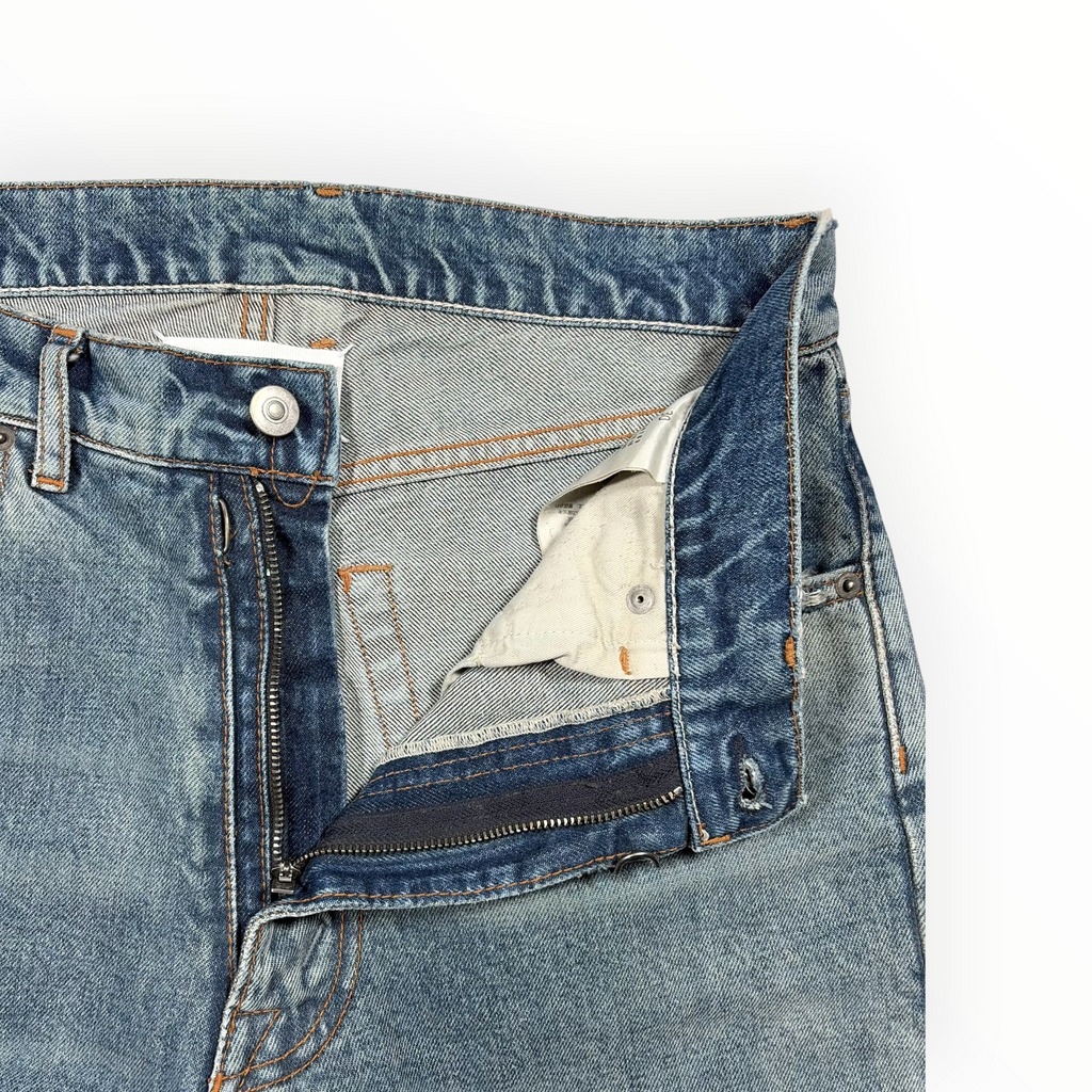 Maison Margiela 2023 Distressed Straight Jeans