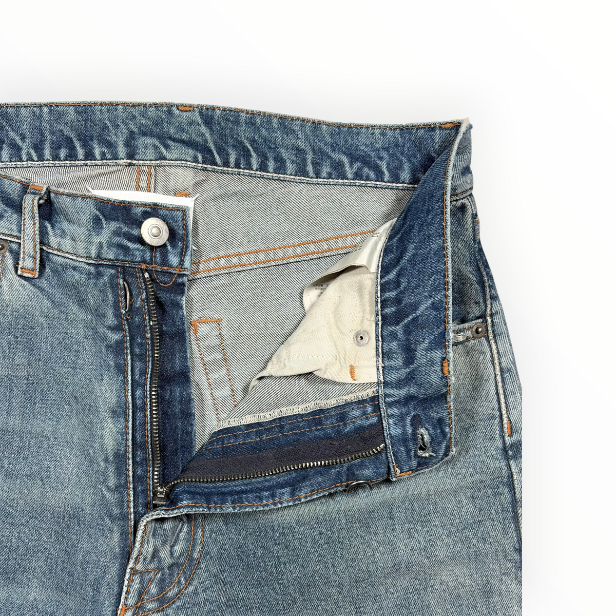 Maison Margiela 2023 Distressed Straight Jeans