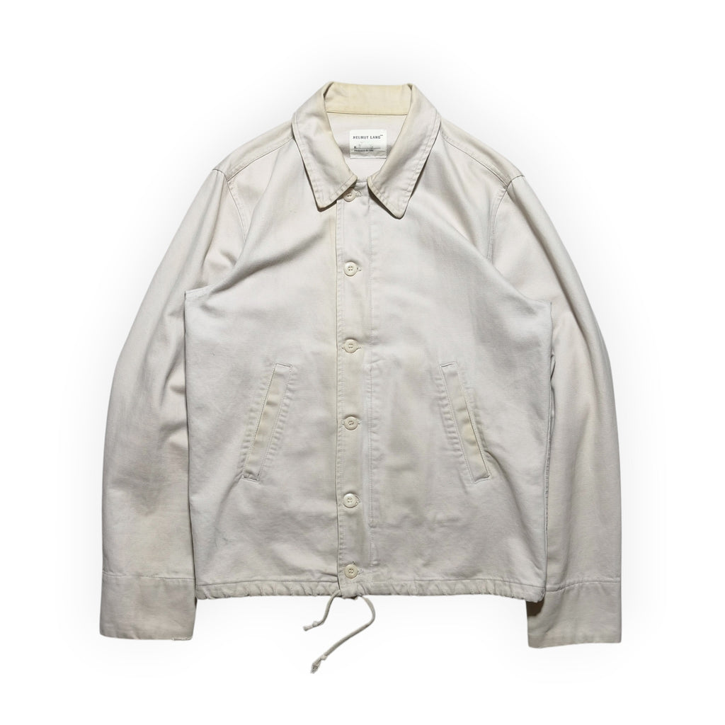 Helmut Lang 1996 Canvas Zip-Up Deck Jacket