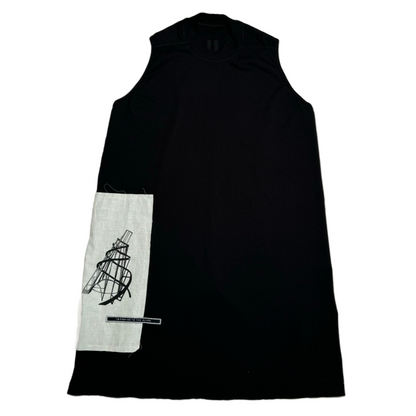 Rick Owens DRKSHDW SS19 Long Tank Top