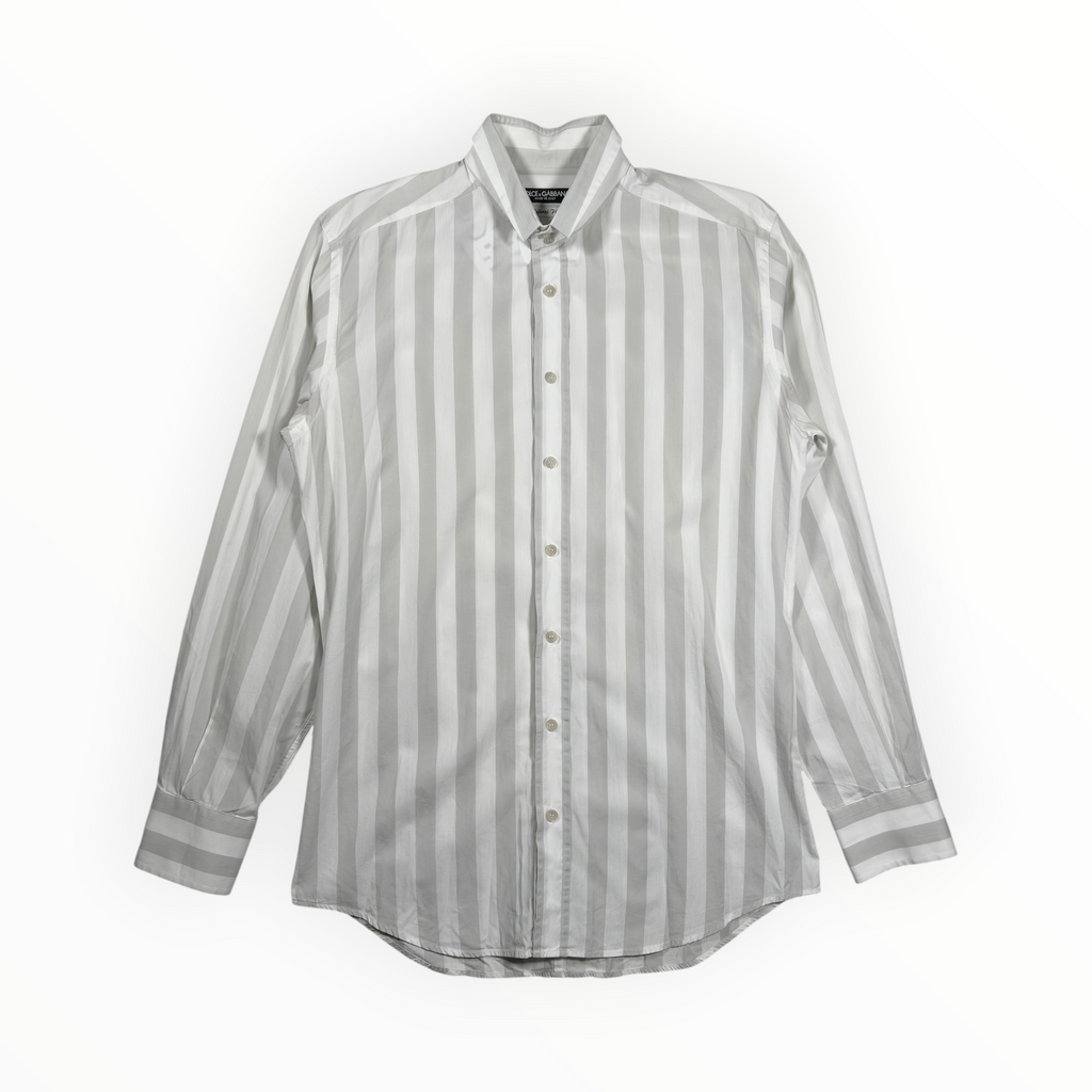 Dolce & Gabbana 2000s Striped Dress Shirt