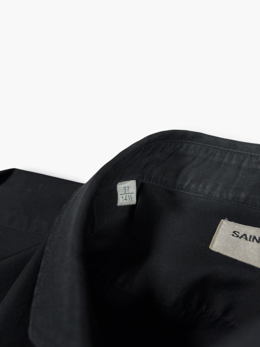 Saint Laurent 2015 Black Fitted Shirt