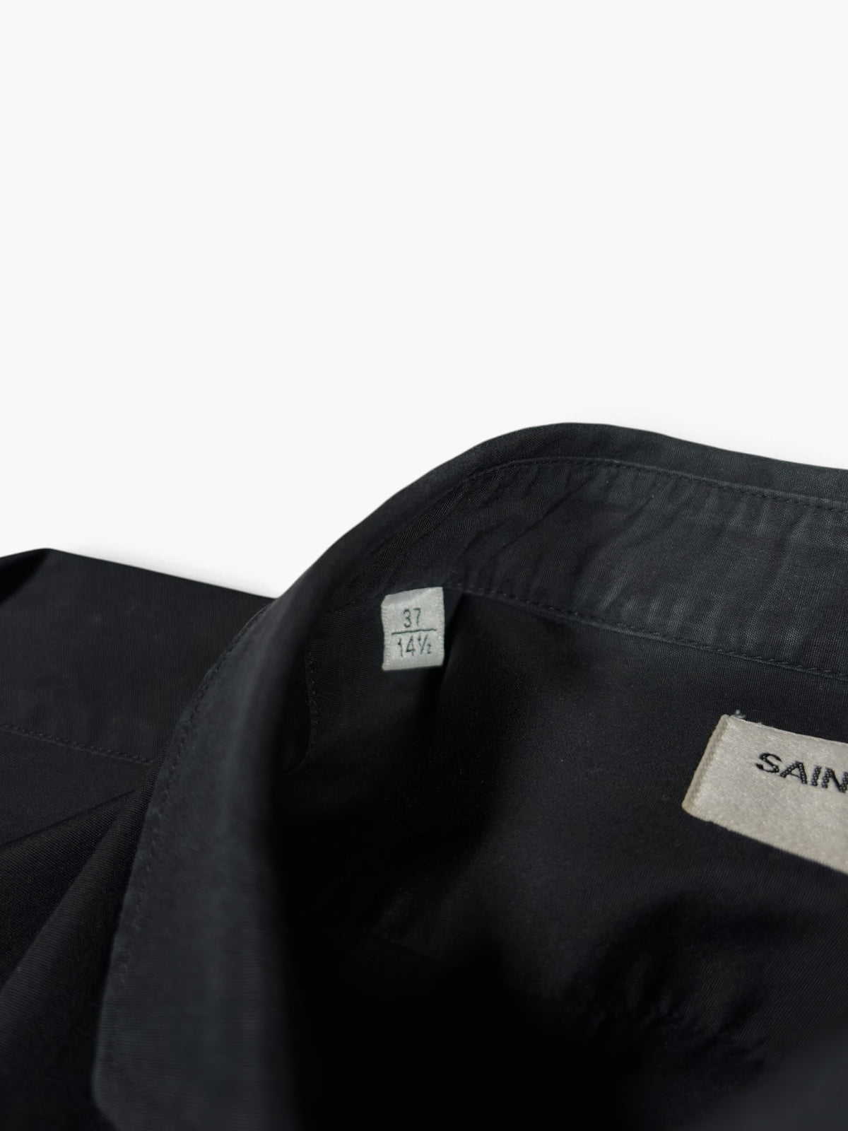 Saint Laurent 2015 Black Fitted Shirt