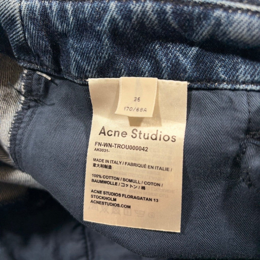 Acne Studios Patch Pocket Flared Jeans