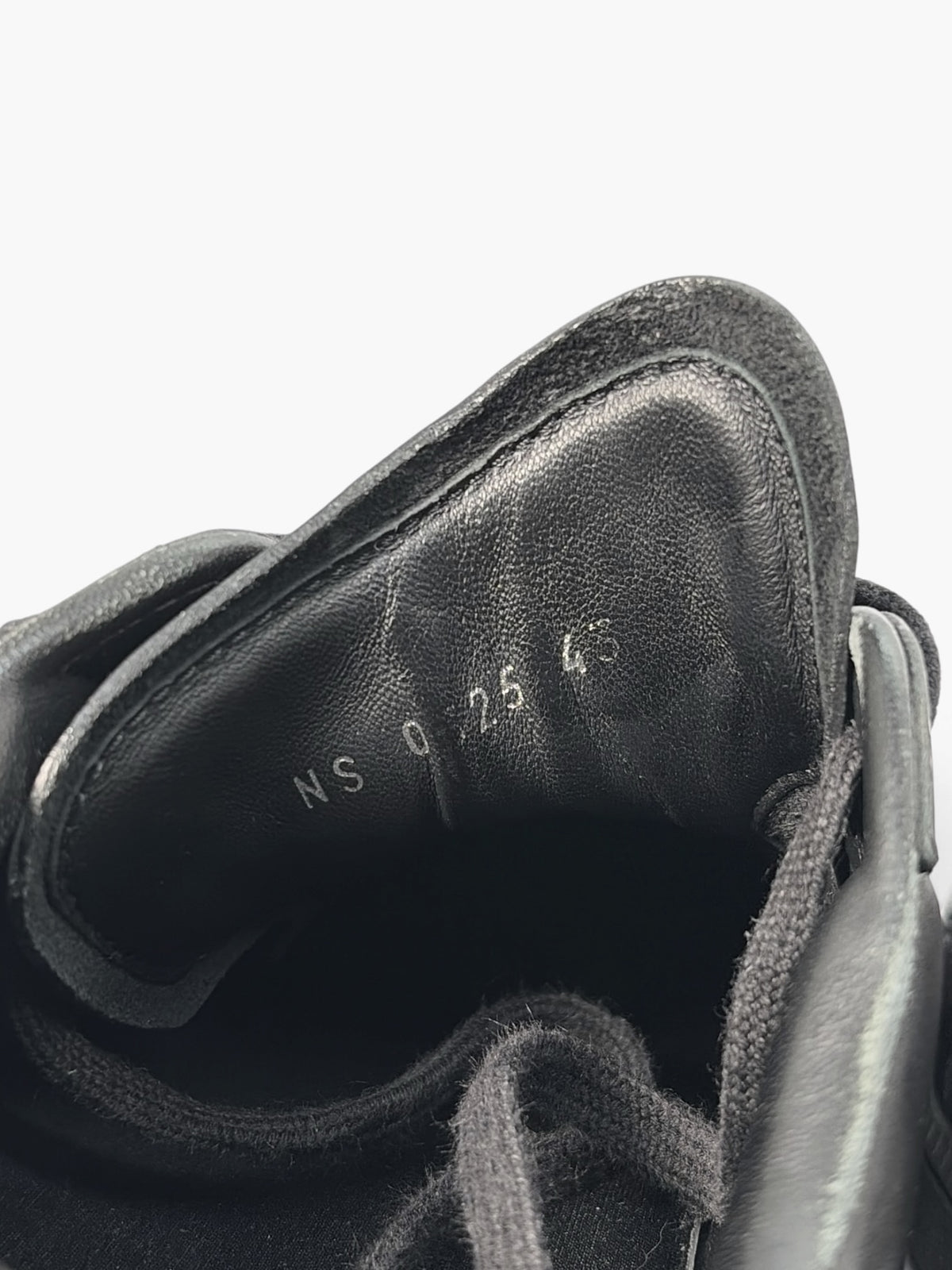 Dior Homme Black Leather B01 Low-Top Sneakers