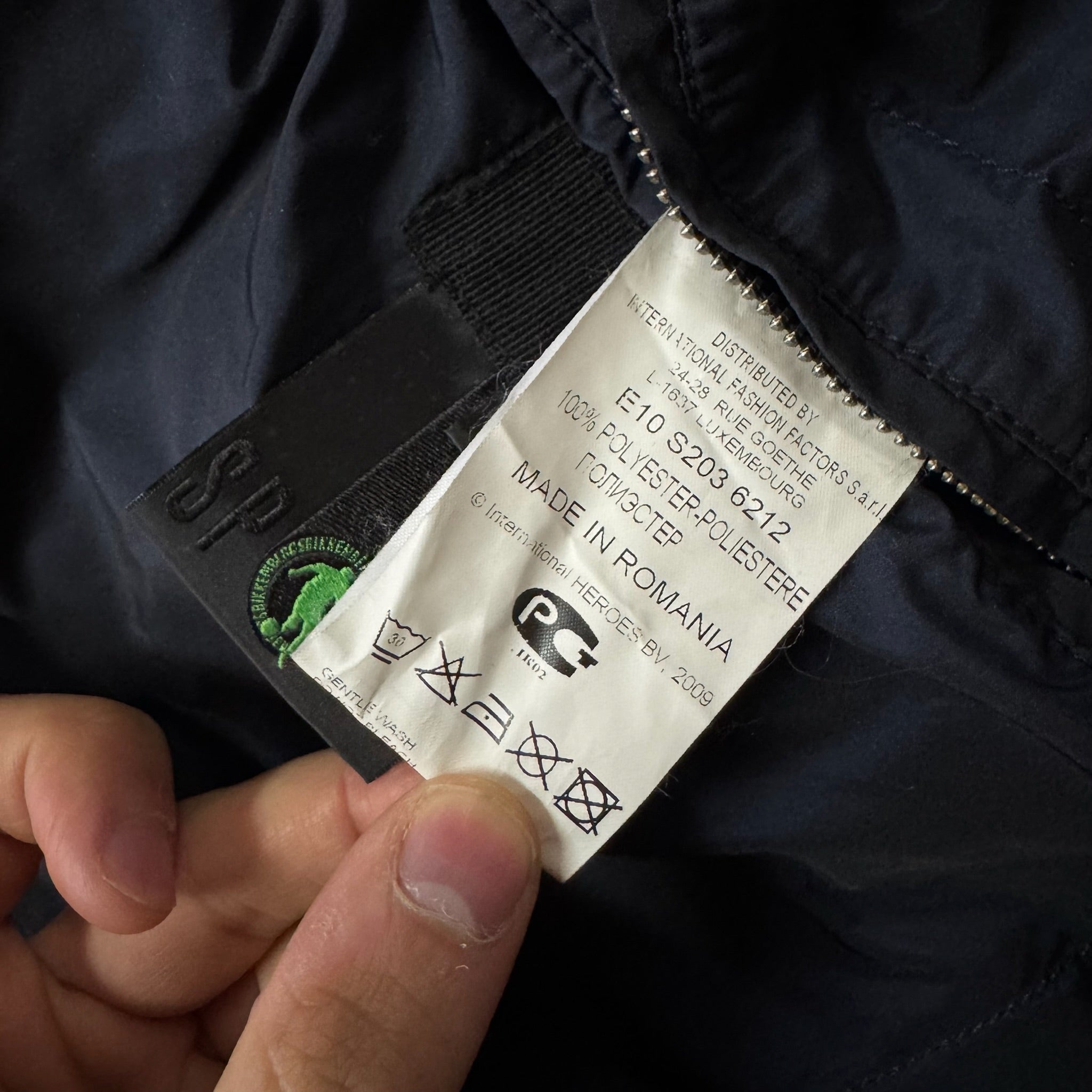 Dirk Bikkembergs Sport Nylon Bomber Jacket