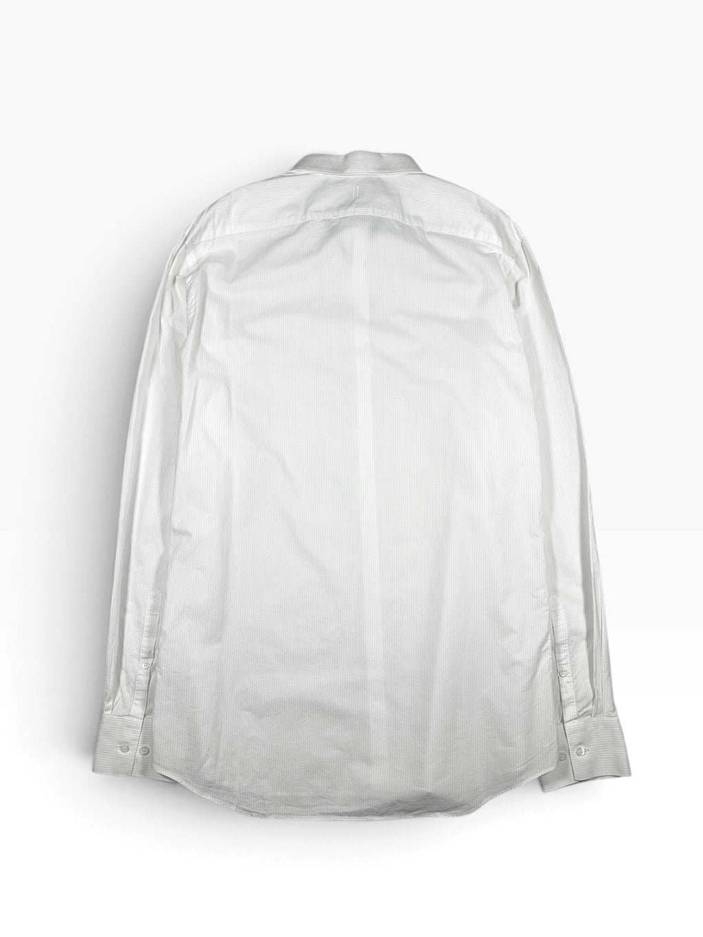 Neil Barrett Pinstripe Faux-Tie Shirt