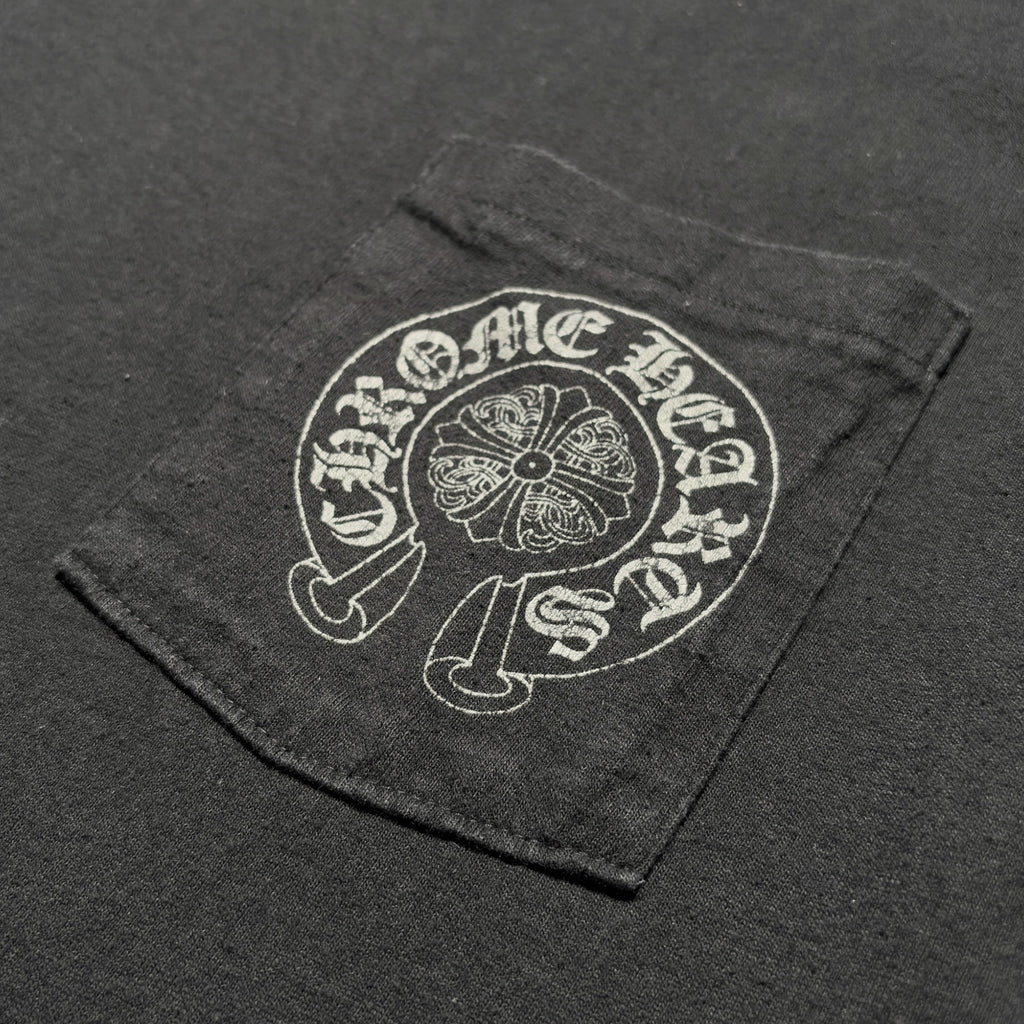 Chrome Hearts Vintage Cemetery Cross Pocket T-Shirt