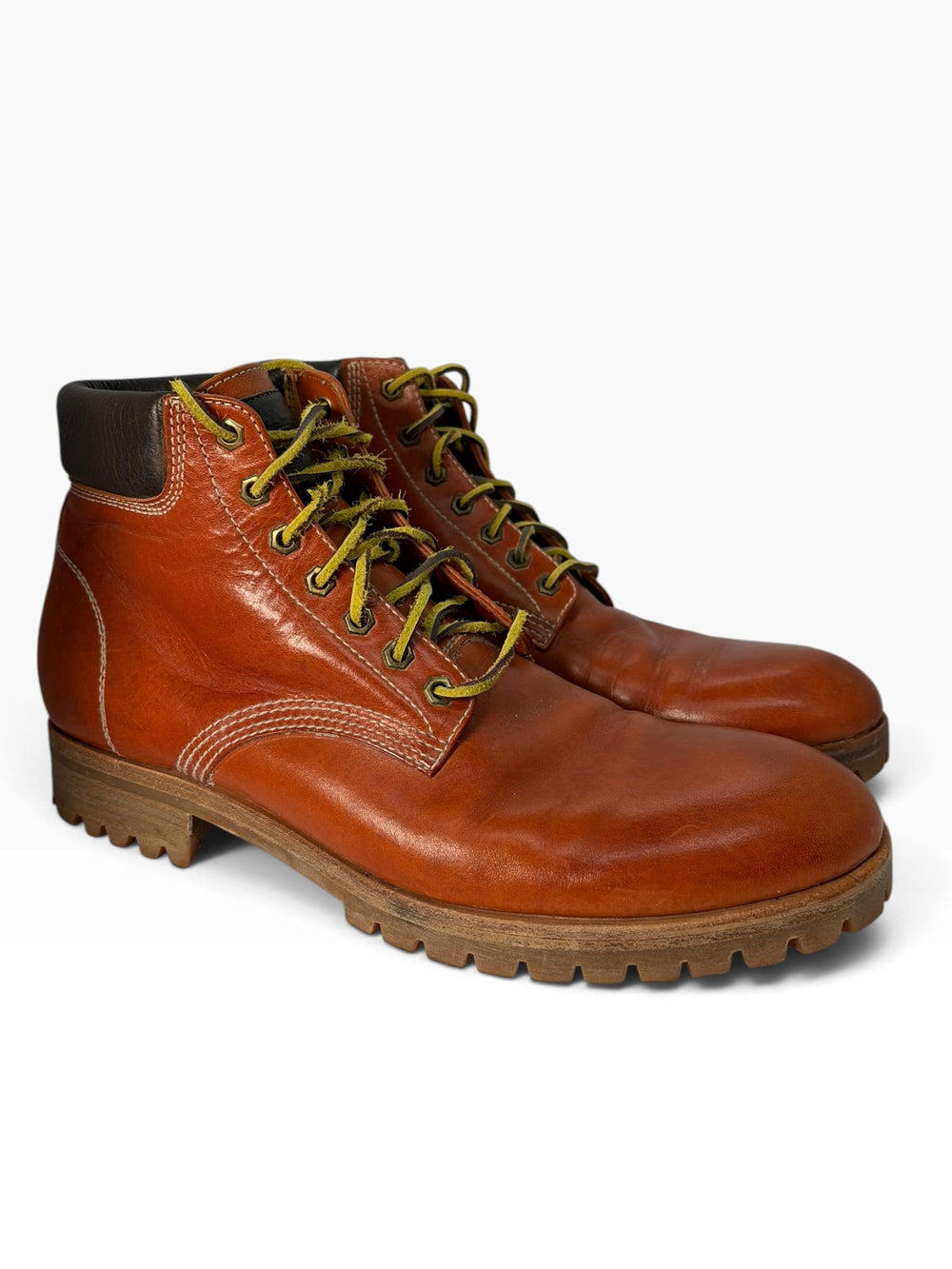 Dsquared² Leather Lug Boot