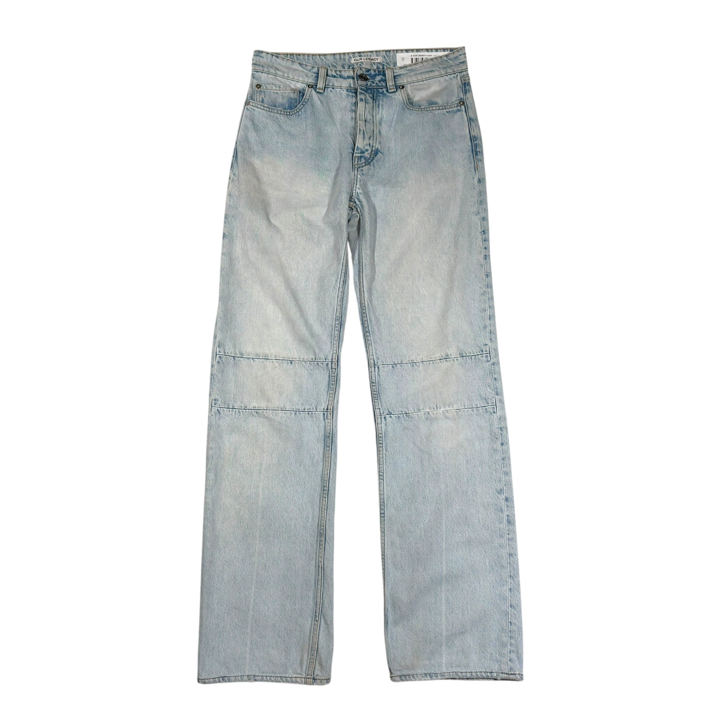 Our Legacy Extended Linear Cut Denim Jeans