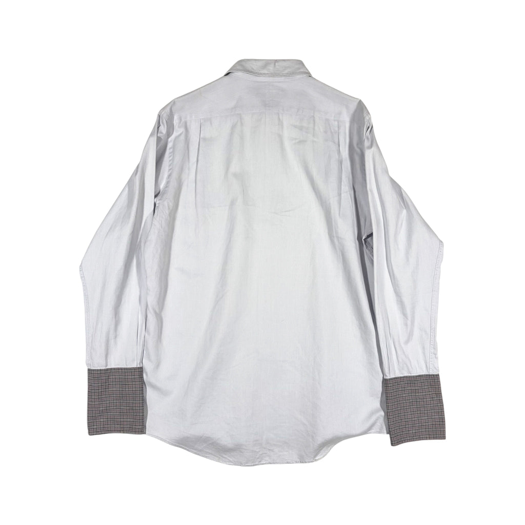 Burberry Black Label Check Cuff Shirt