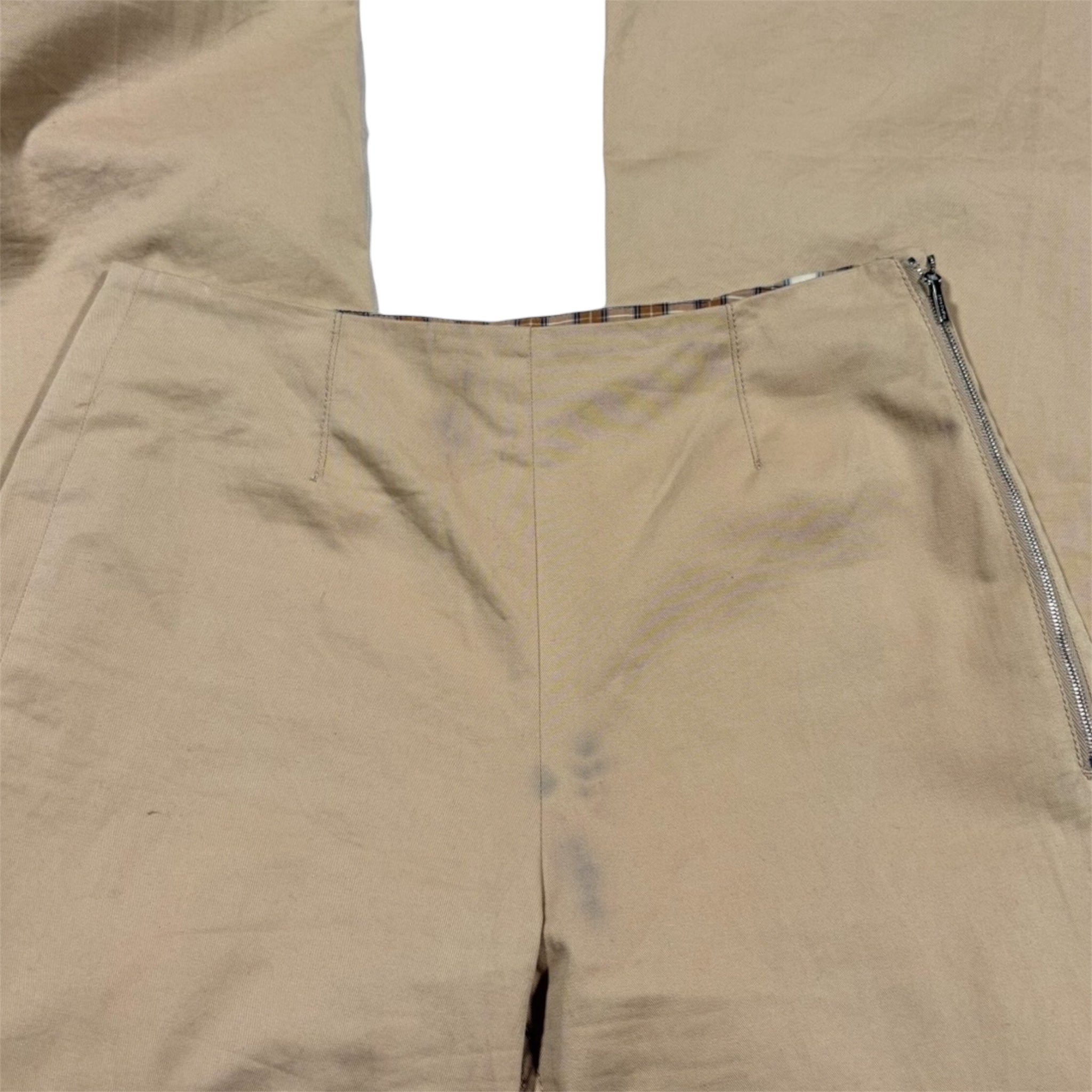 Acne Studios Sample Flare Cotton Trousers