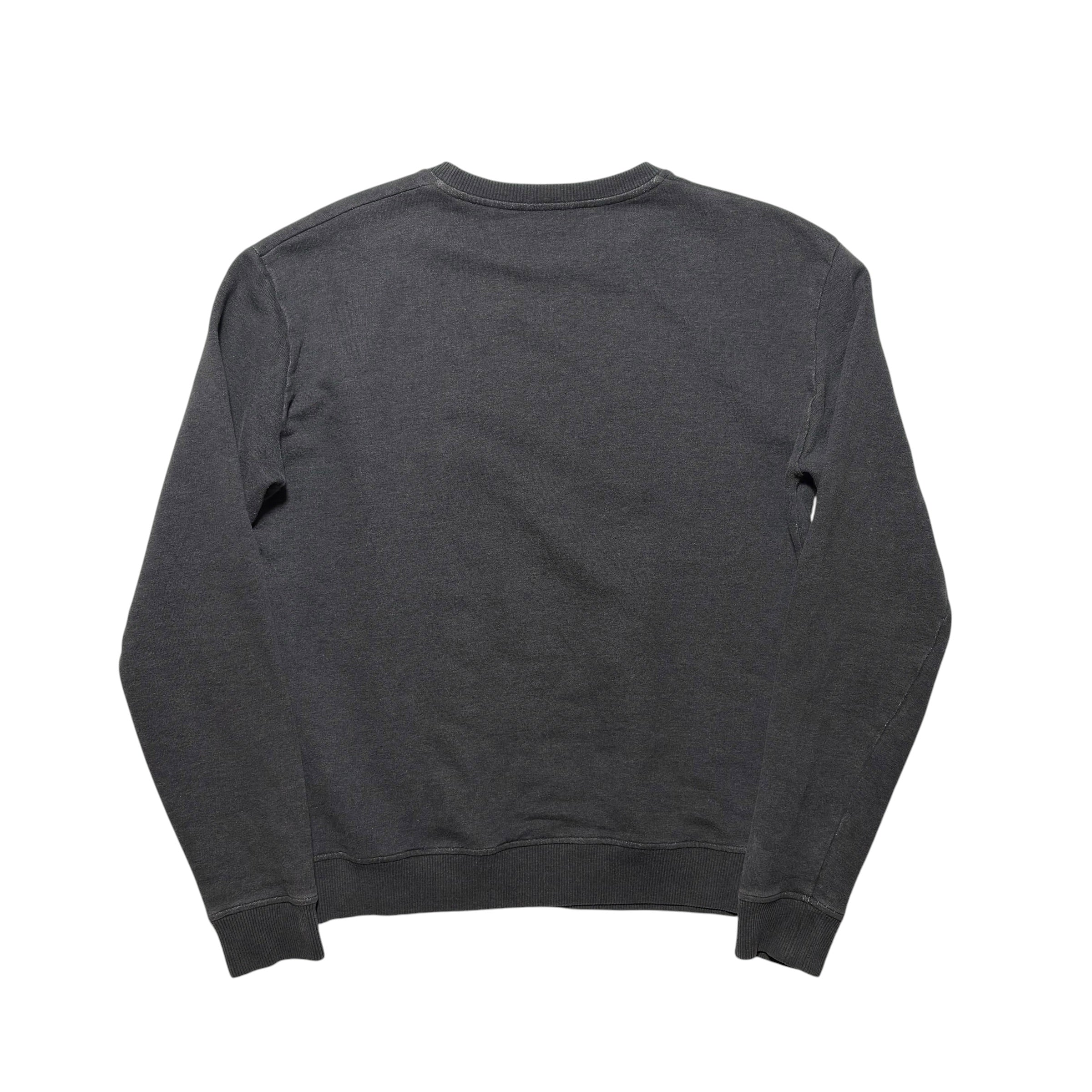 Saint Laurent Paris "Lightning Bolt" Graphic Crewneck Sweatshirt