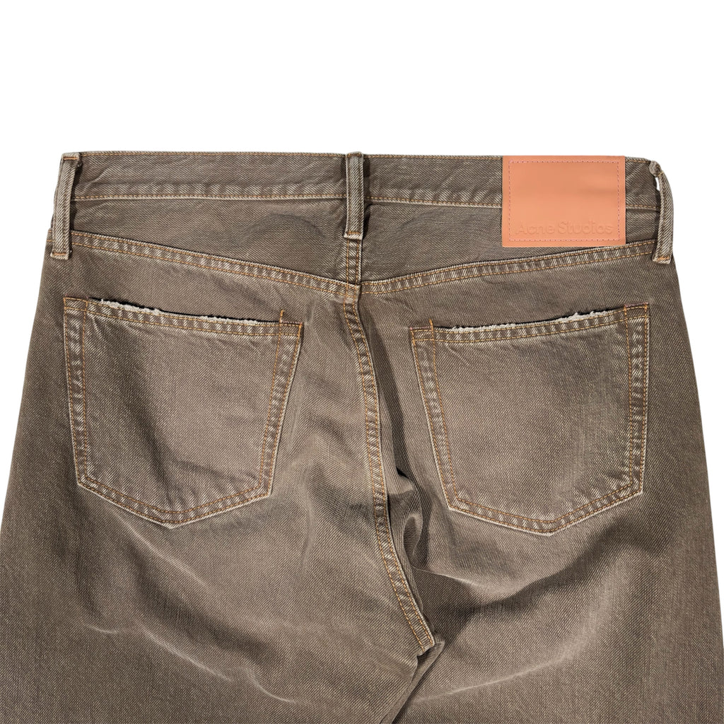 Acne Studios Mud Wash Straight Fit Jeans (Sample)