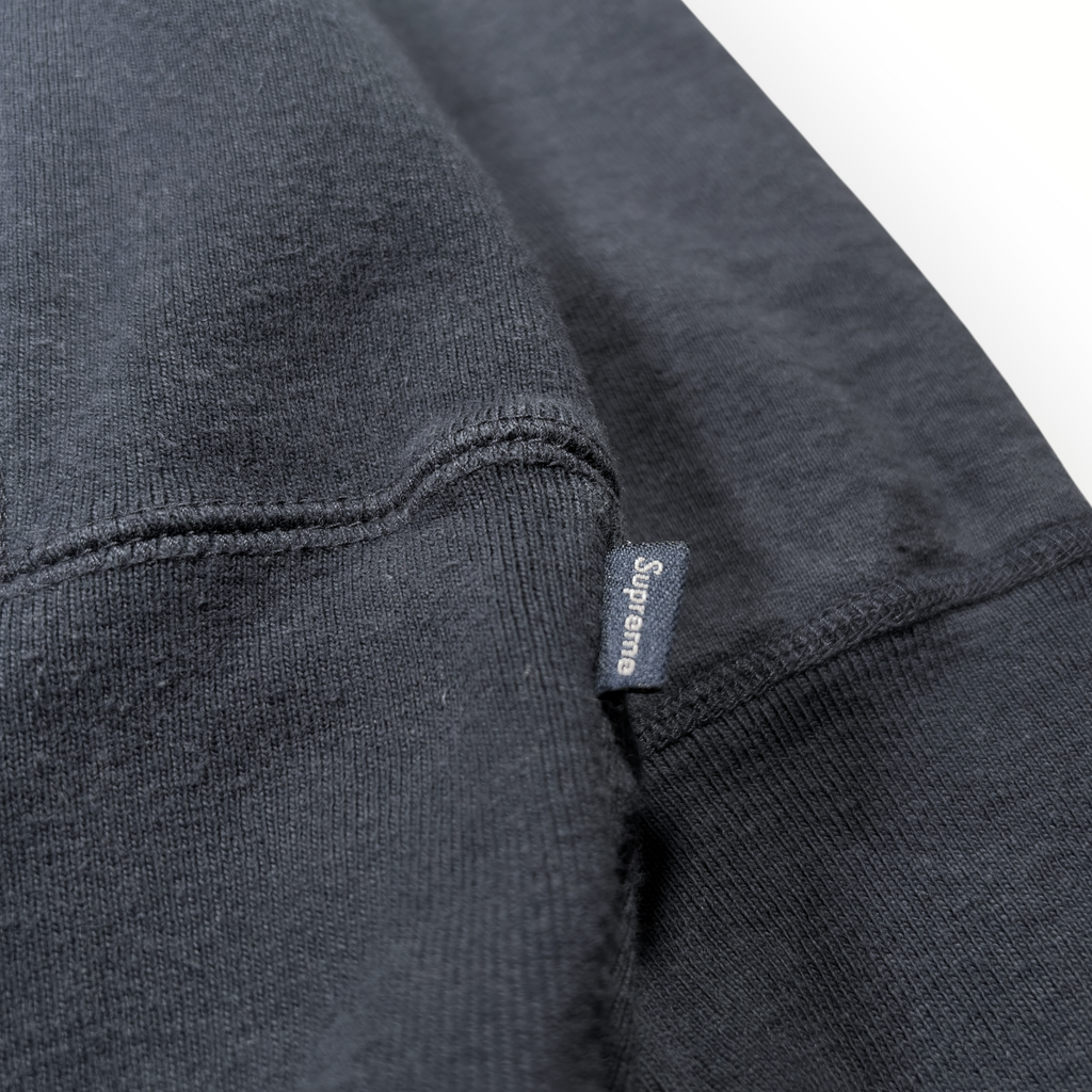 Supreme Navy Box Logo Crewneck