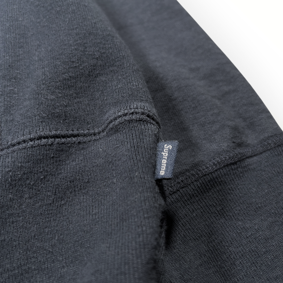 Supreme Navy Box Logo Crewneck