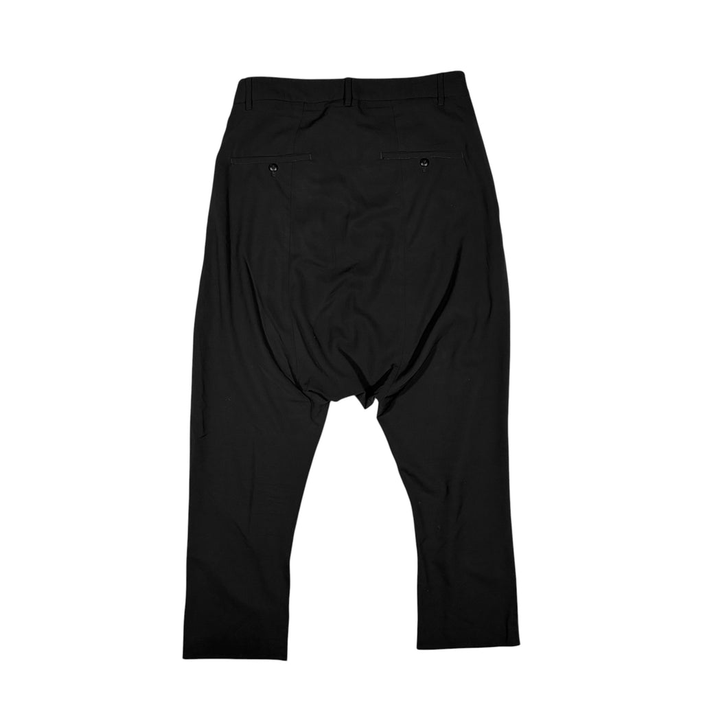Rick Owens 2015 Drop-Crotch Wool Trousers