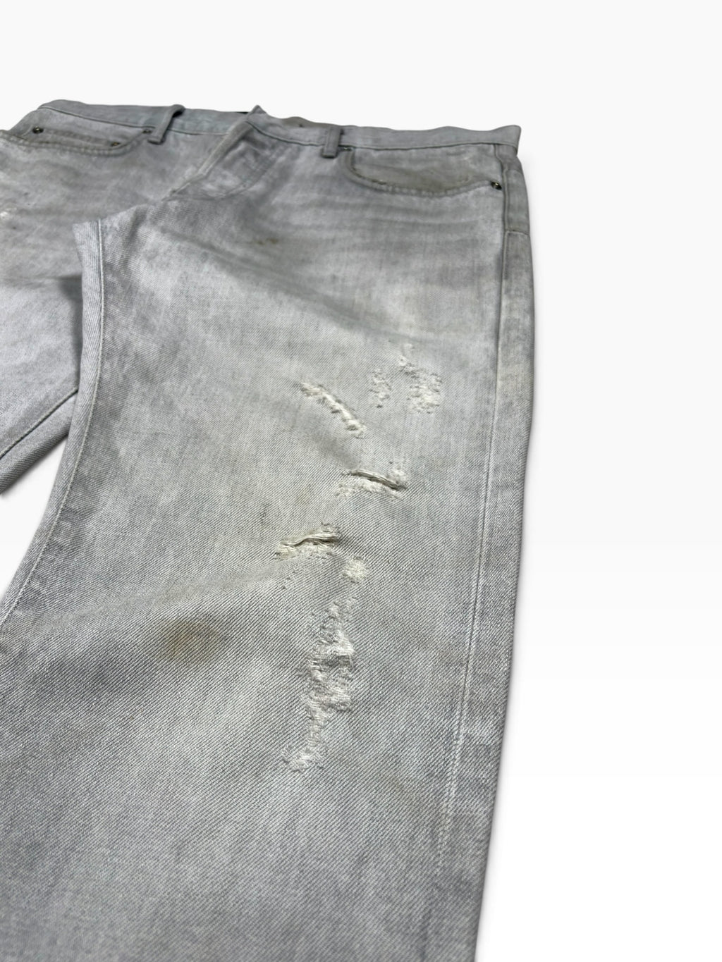 Dior Homme 2016 Distressed Denim