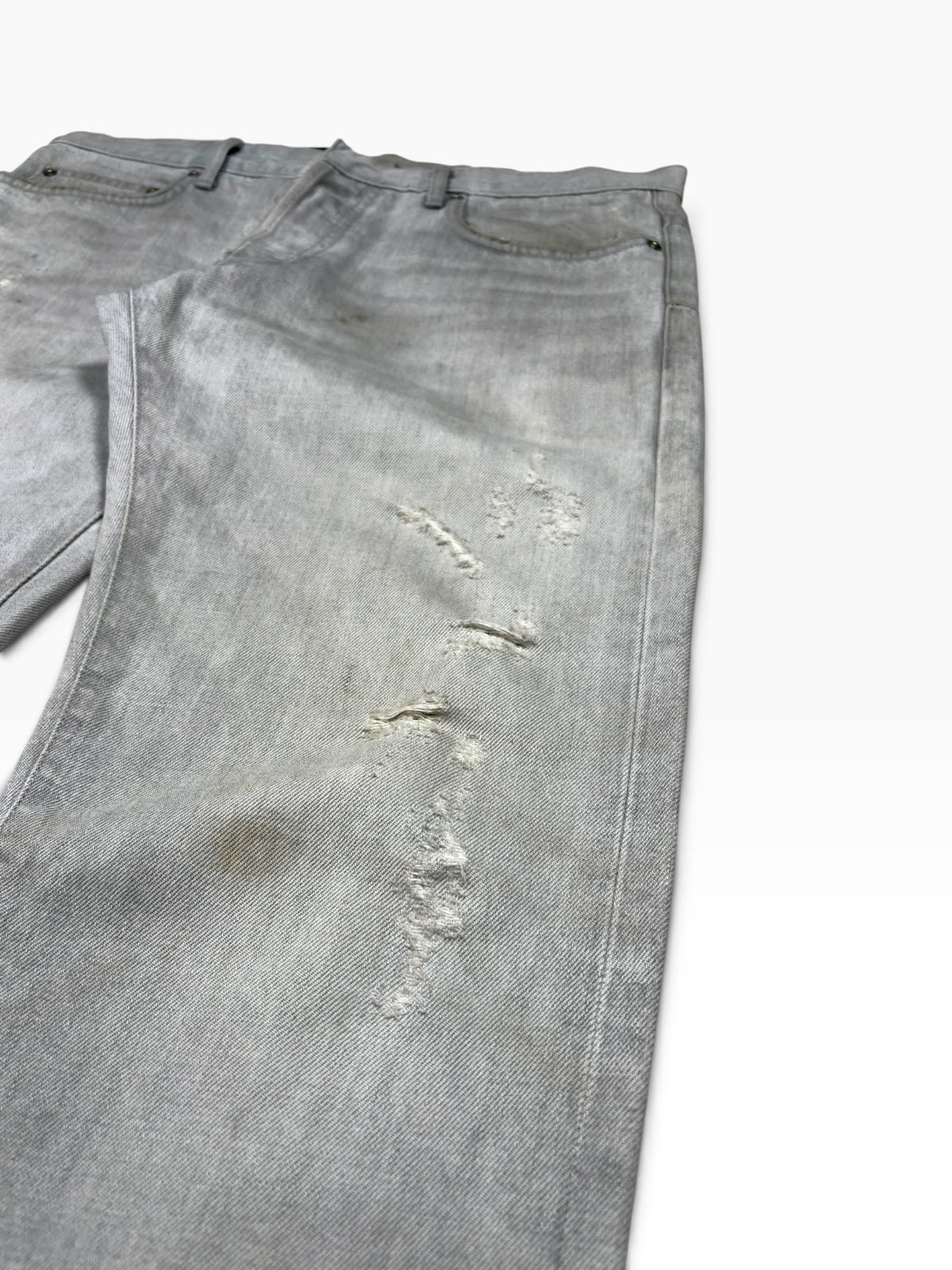 Dior Homme 2016 Distressed Denim
