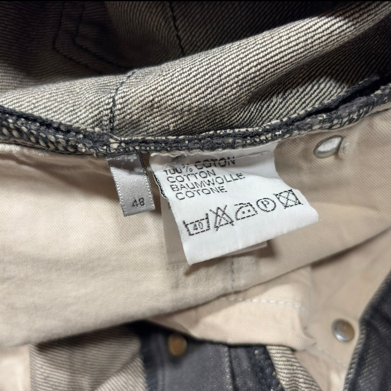 Dior Homme SS03 "Follow Me" Clawmark Denim Jeans