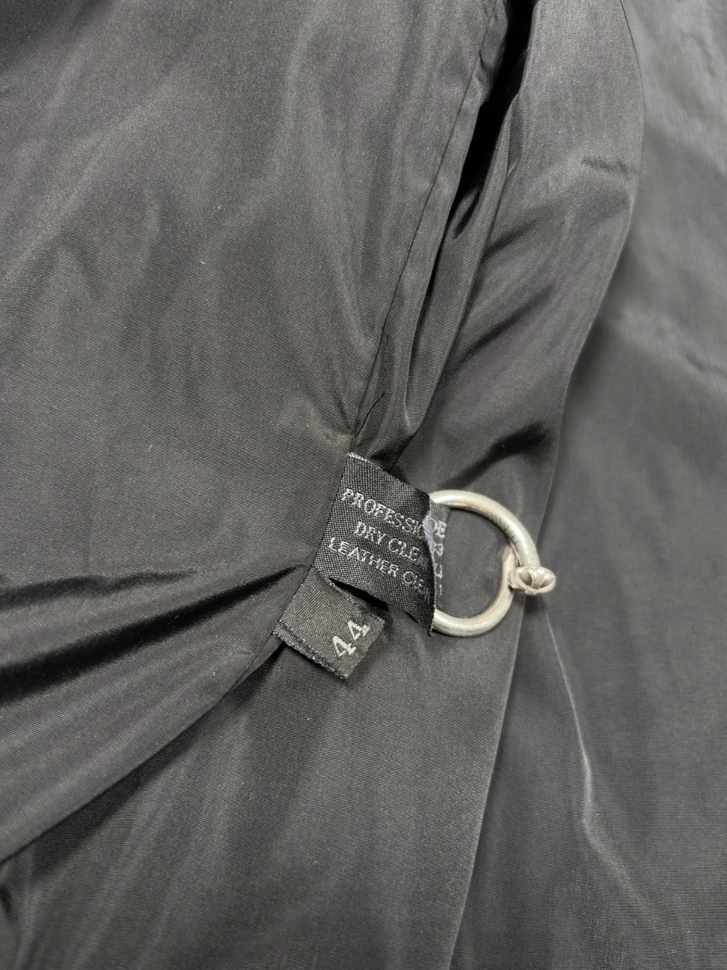 Prada Black Hooded Leather Jacket