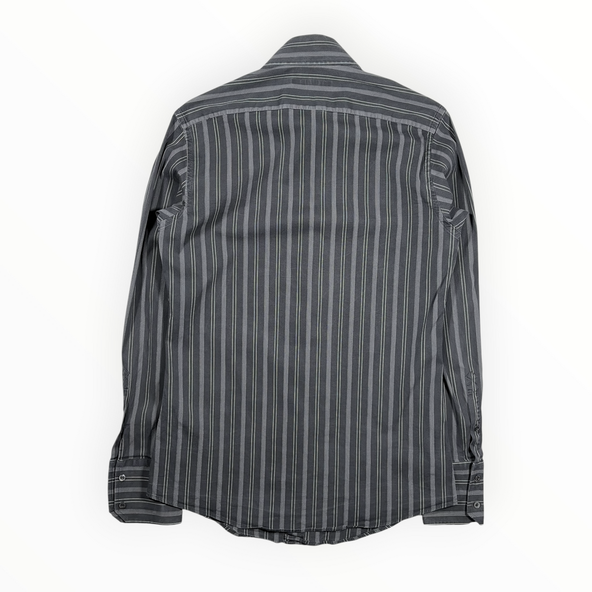 Gucci 2000s Striped Dress Shirt