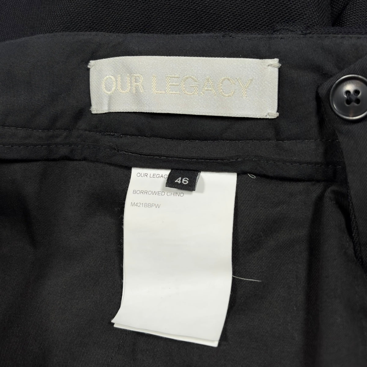 Our Legacy Wool Borrowed Chino