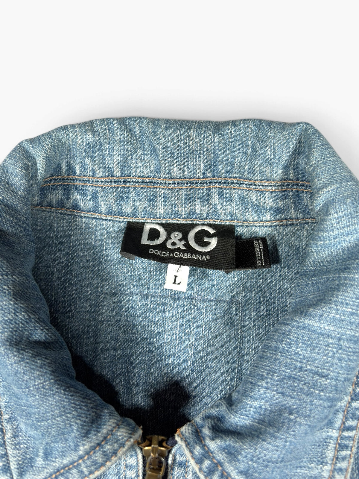 Dolce & Gabbana SS03 Multi-Pocket Denim Jacket