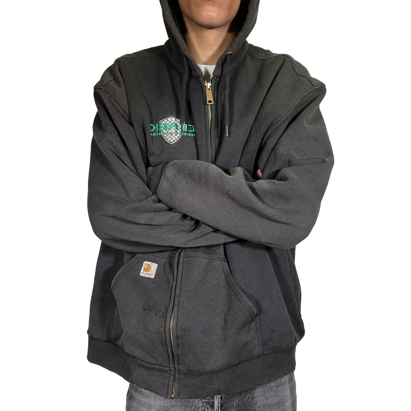 Vintage Distressed Carhartt Hoodie