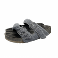 Rick Owens Birkenstock Arizona Fur Sandals