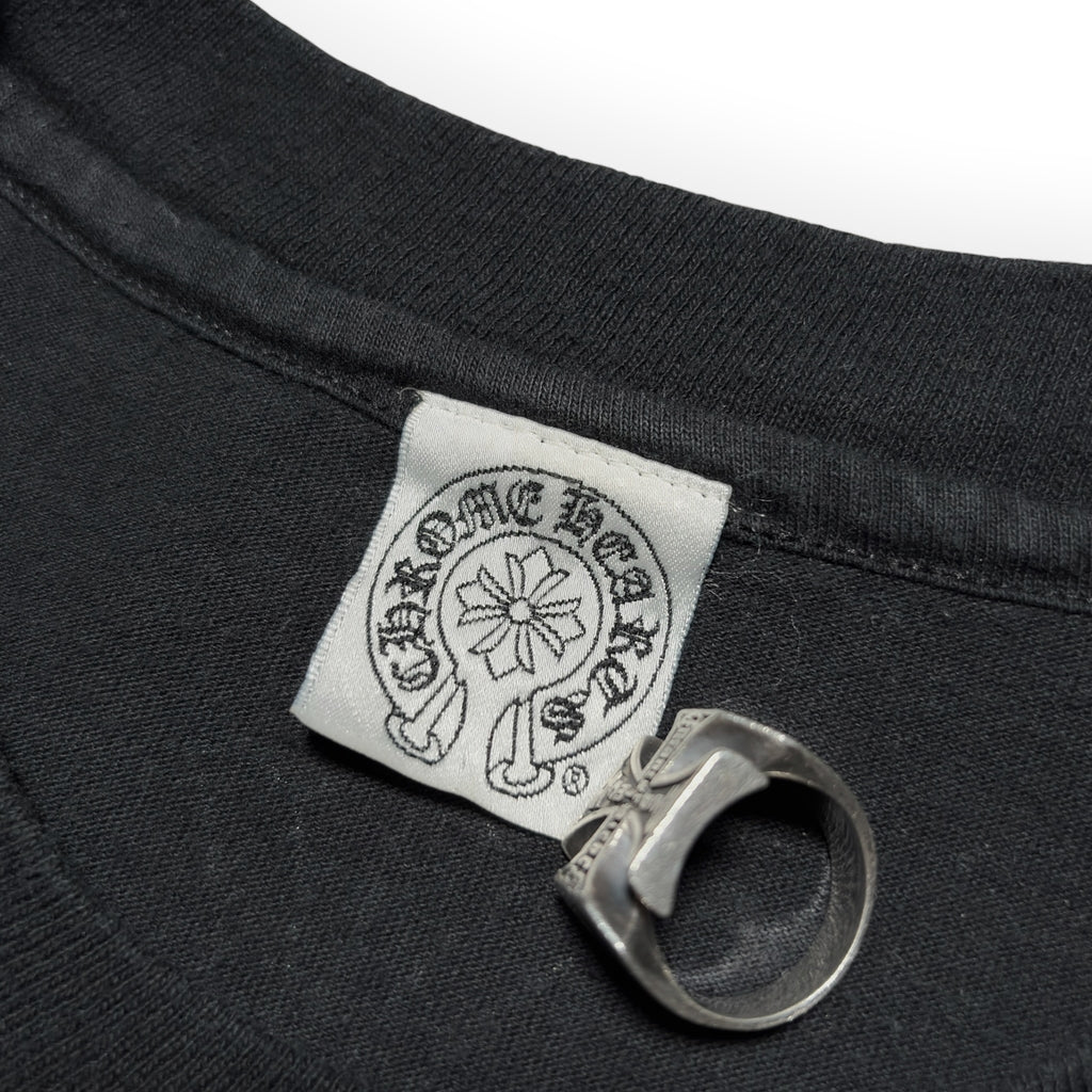 Chrome Hearts Vintage Cemetery Cross Pocket T-Shirt