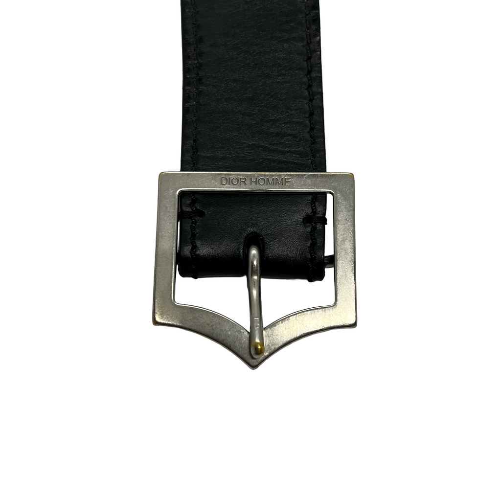 Dior Homme 05 D-Point Leather Belt