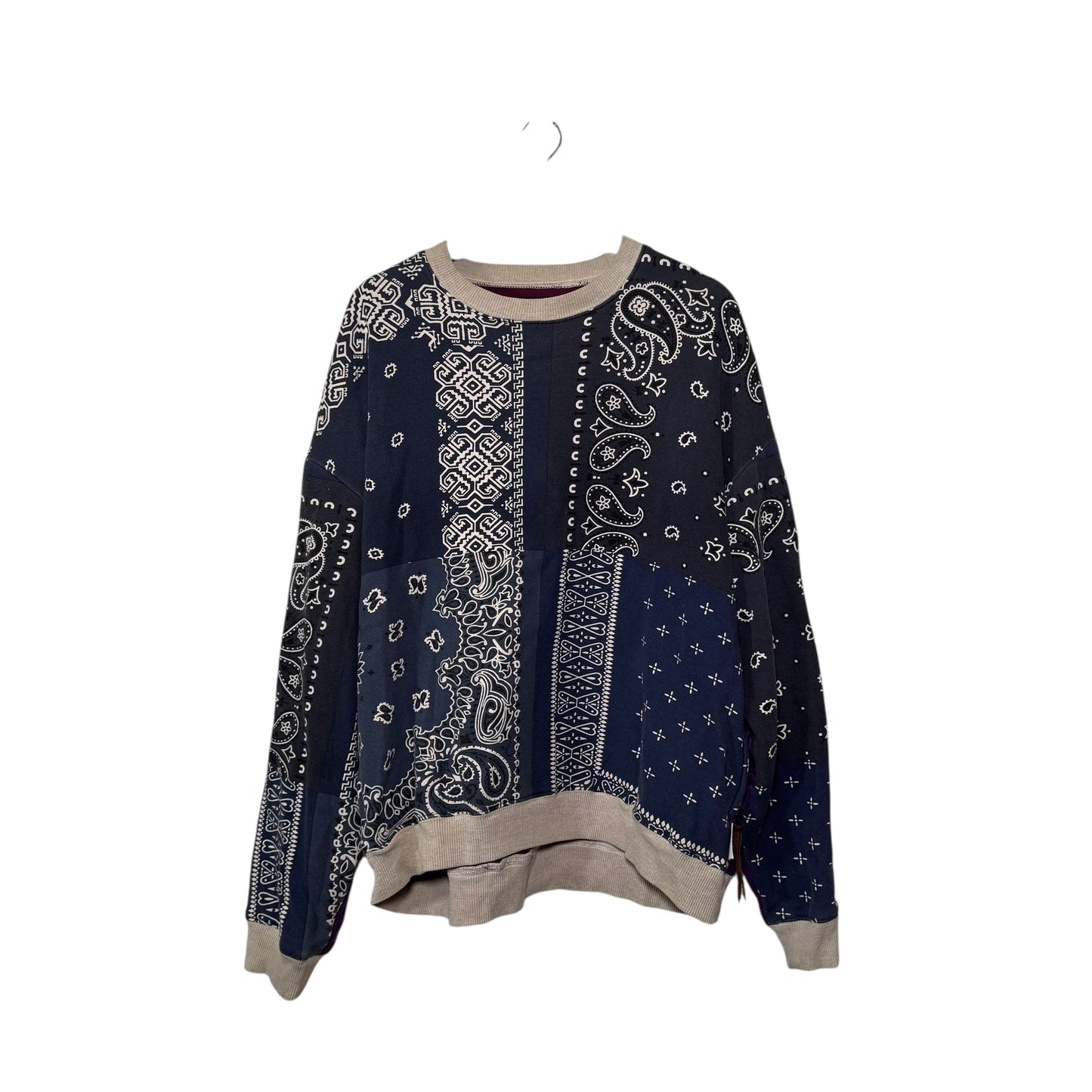 Kapital Bandana Paisley Waltzing Matilda Sweatshirt