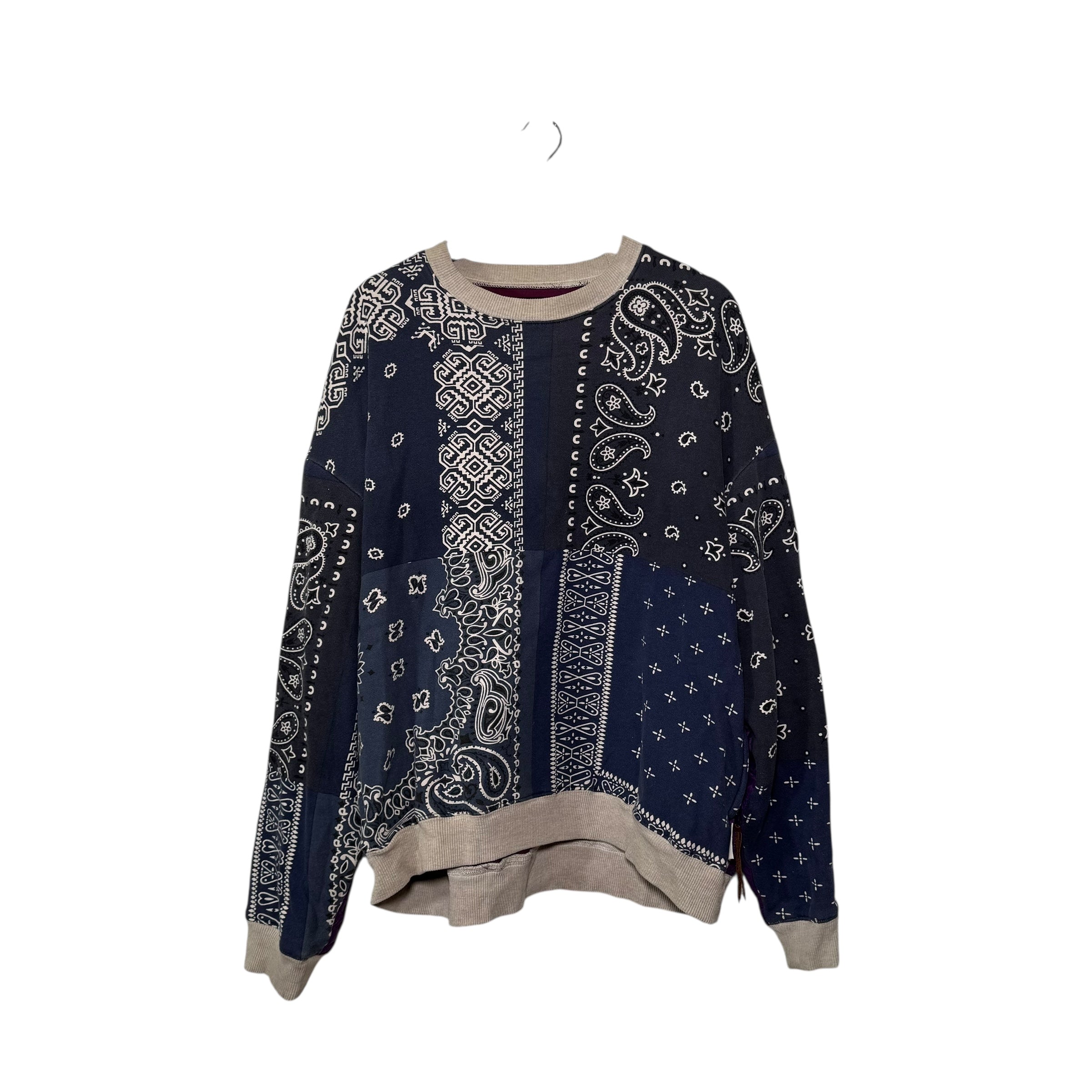 Kapital Bandana Paisley Waltzing Matilda Sweatshirt