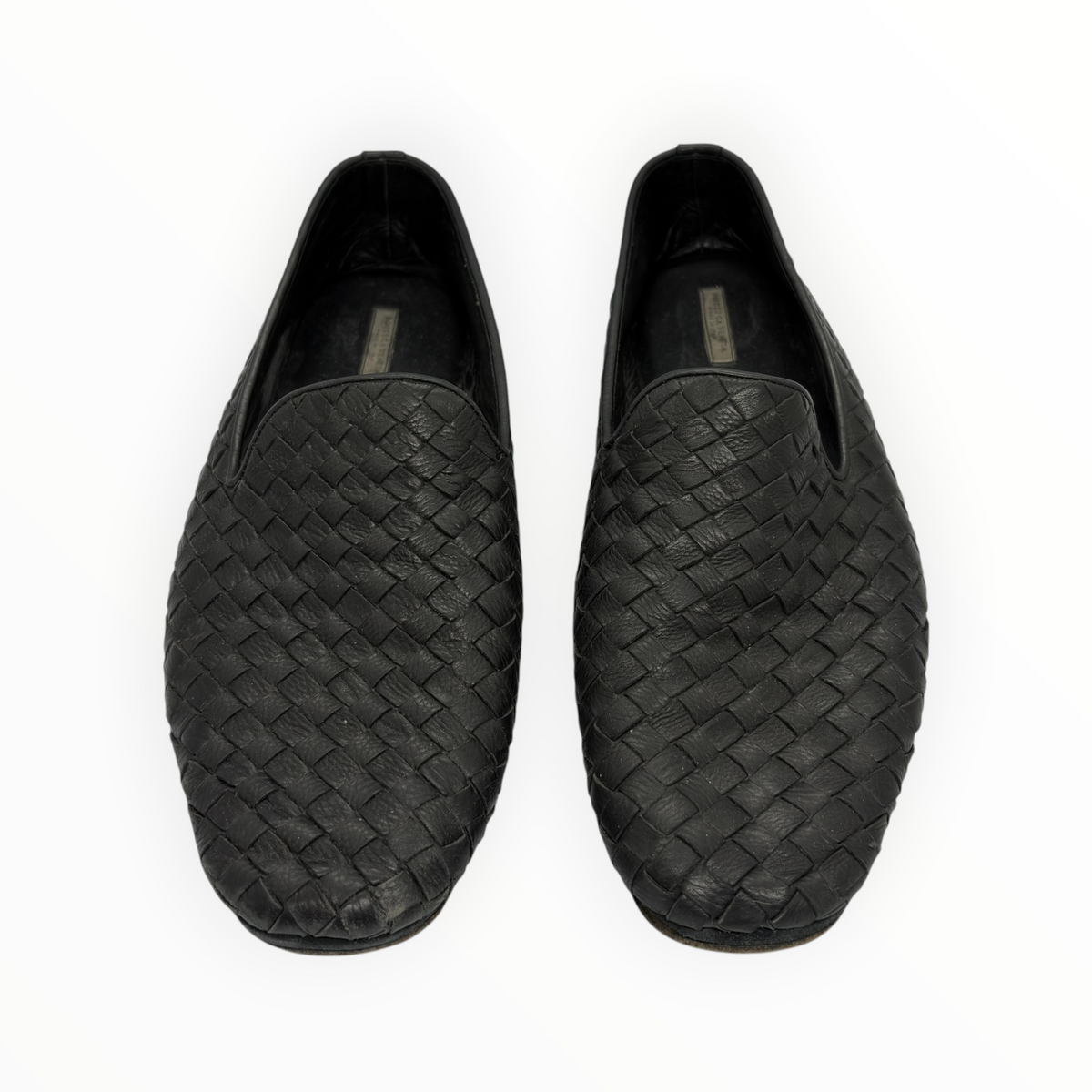 Bottega Veneta Intrecciato Leather Loafers