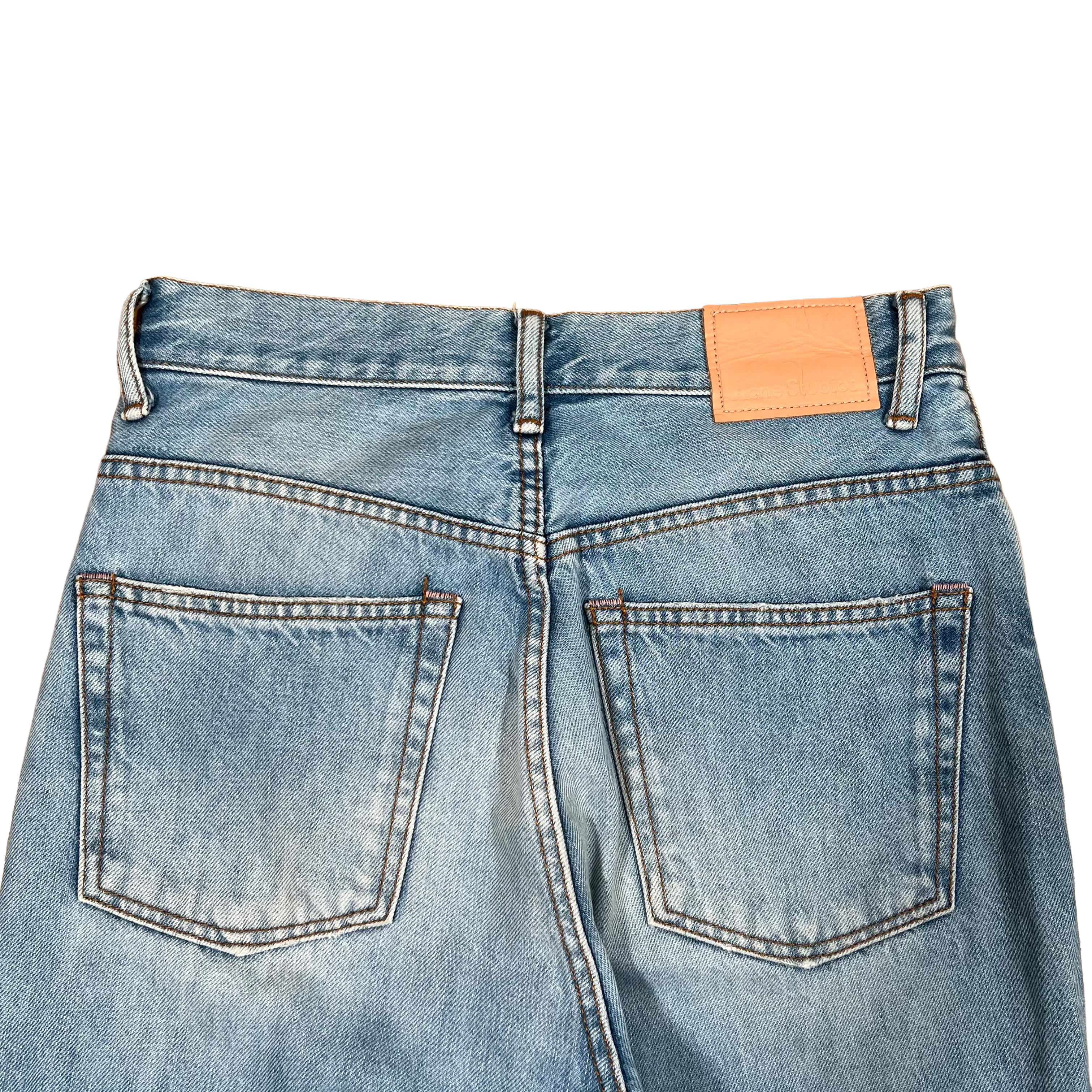 Acne Studios "1990" Light Blue Vintage Flare Jeans