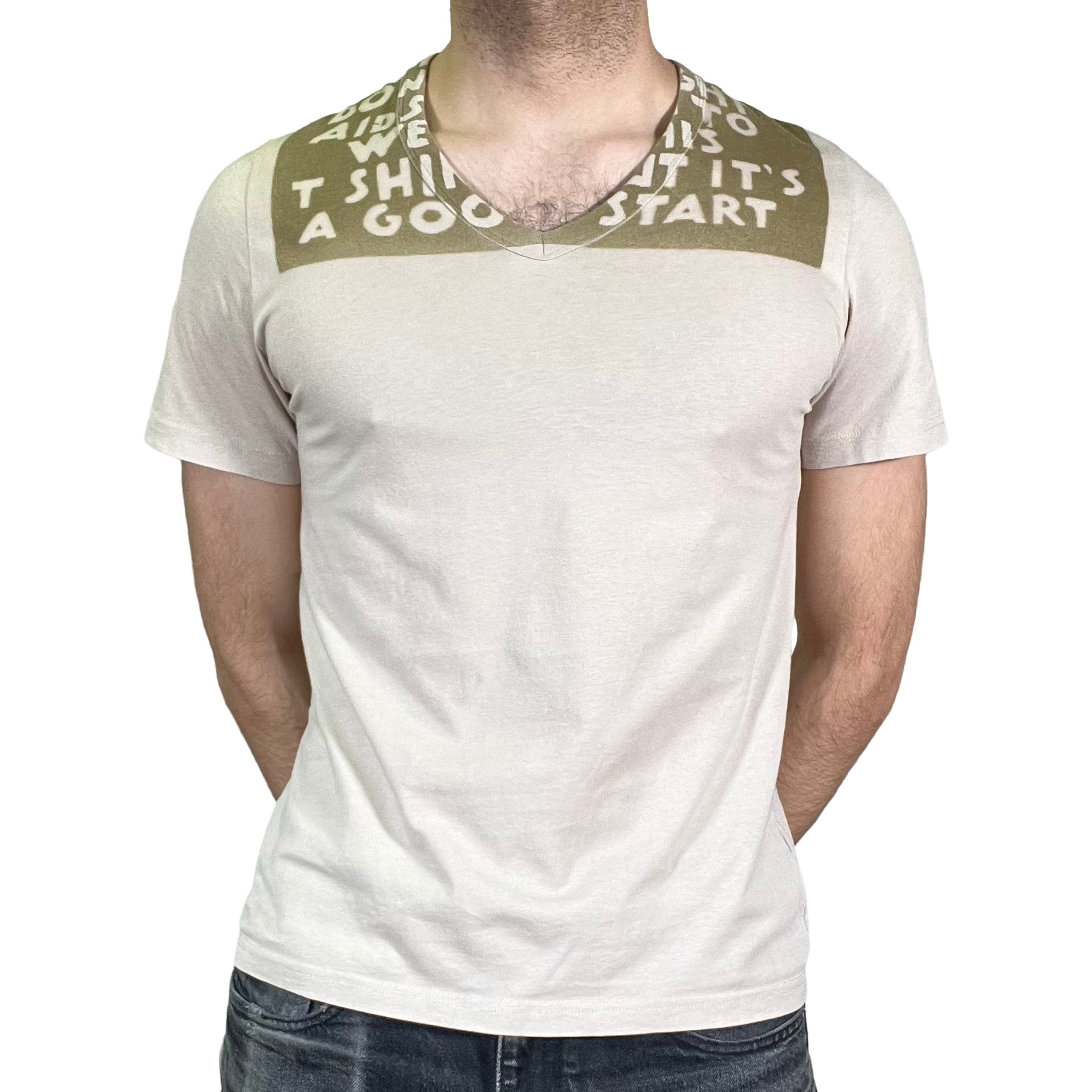 Maison Margiela 2015 Aids Awareness T-Shirt