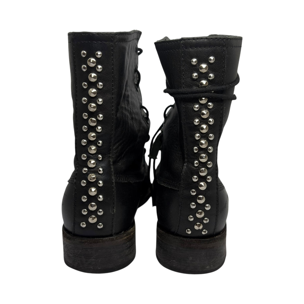 Undercover SS11 "Underman" Studded Zipper Combat Boots