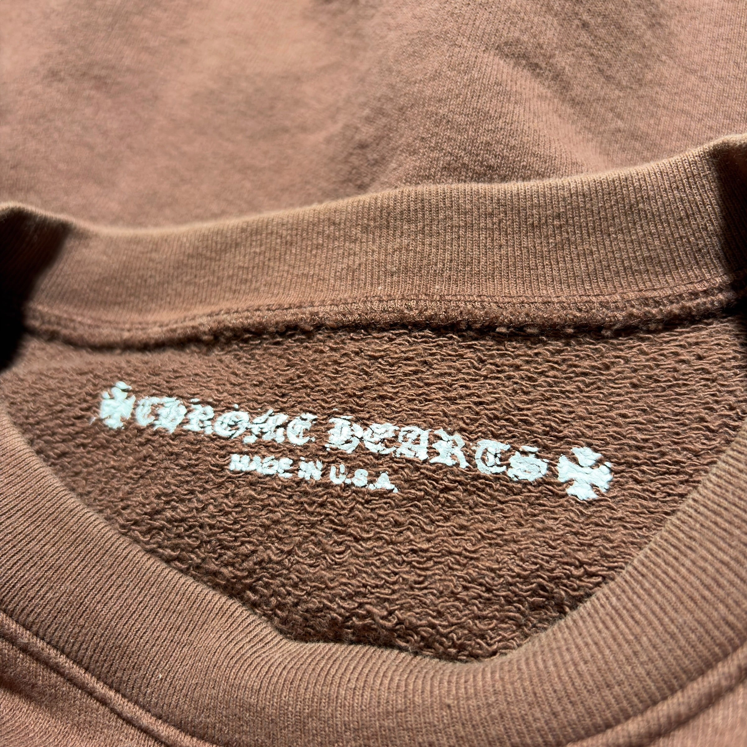 Chrome Hearts Matty Boy "Structure" Crewneck Sweatshirt