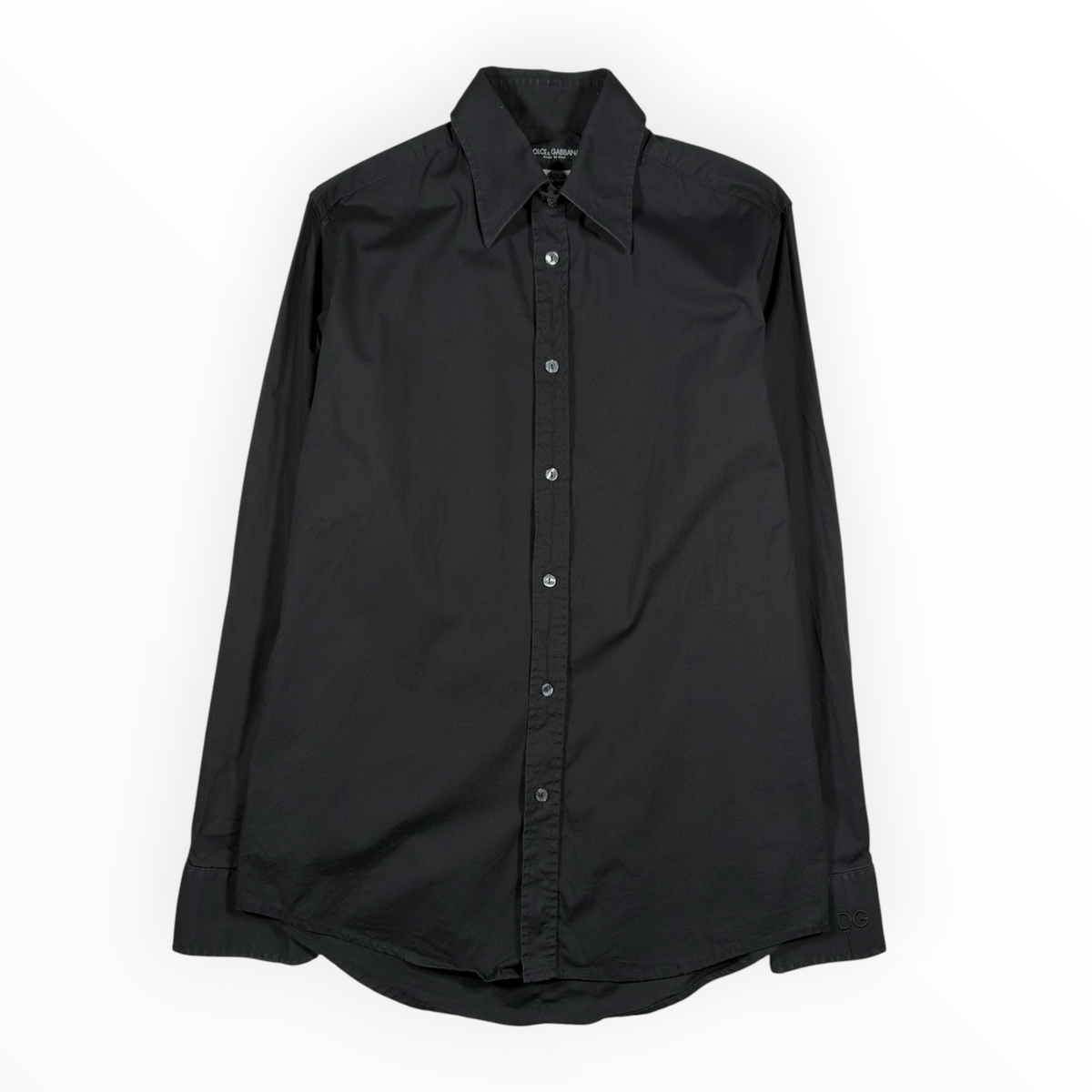 Dolce & Gabbana 2000s Gold Fit Dress Shirt