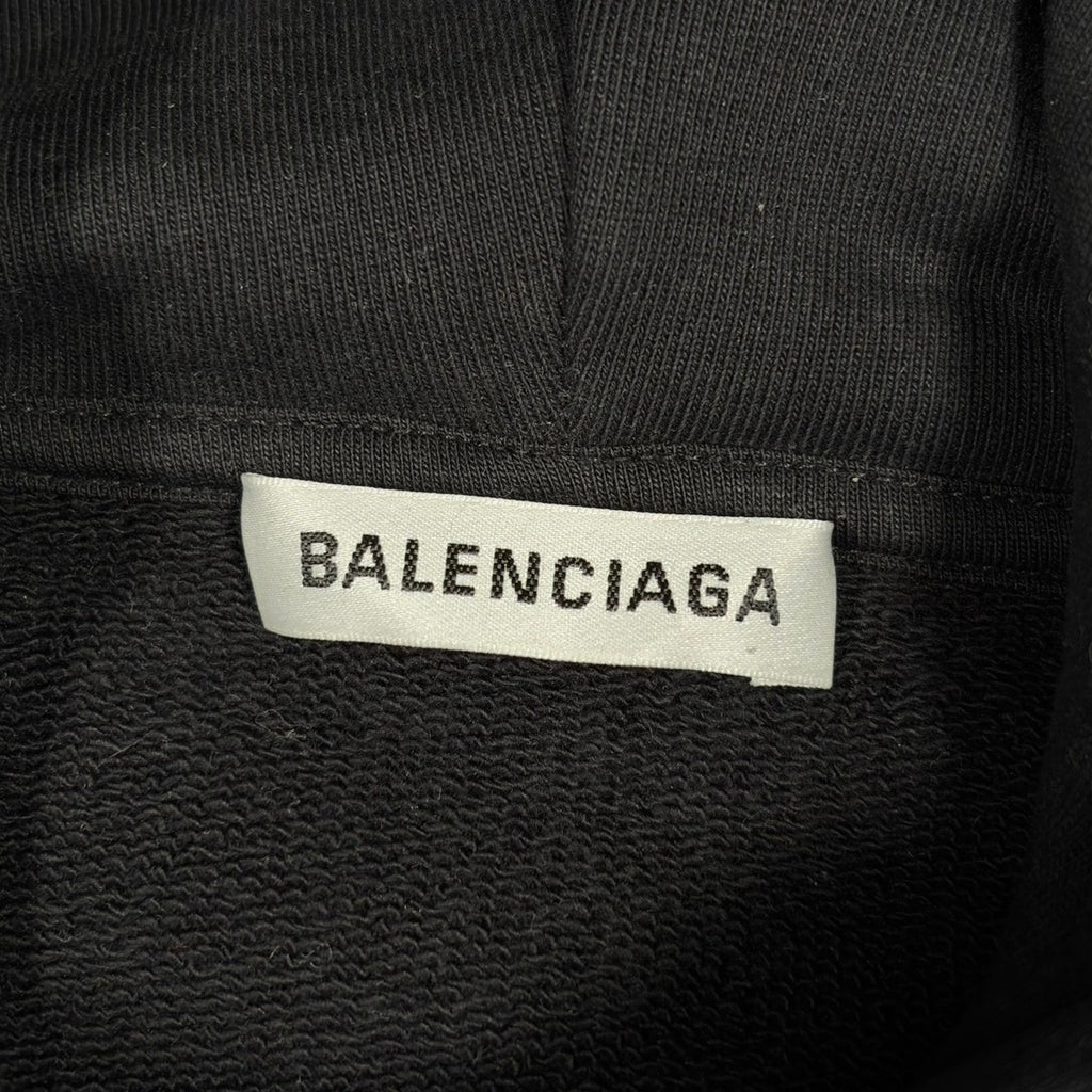 Balenciaga 2018 Back Logo Hoodie